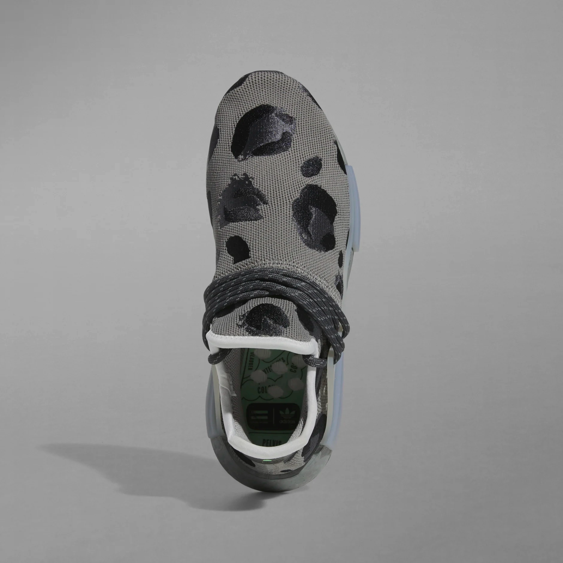 Adidas Men's HU NMD Animal Print Shoes - Ash / Mgh Solid Grey / Core Black Luxurious breathability