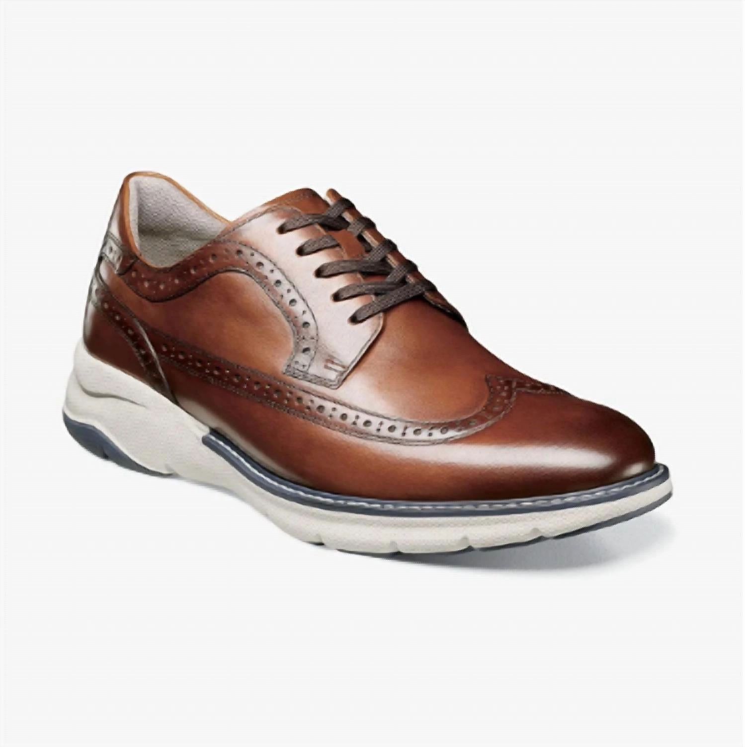Dress Shoe Styles Men's Frenzi Wingtip Oxford In Cognac