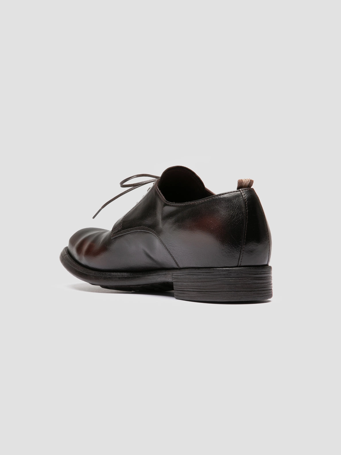 Balanced Urban Comfort Comfort Straps CHRONICLE 001 - Brown Leather Derby Shoes