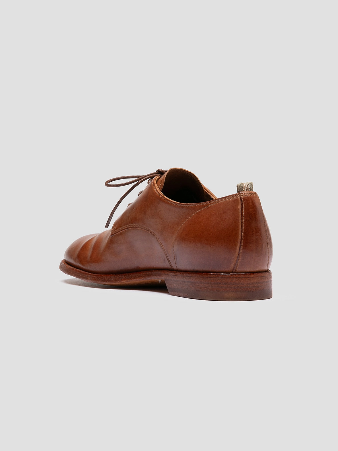 SOUND 002 - Brown Leather Derby Shoes Sophisticated Look Stable Build