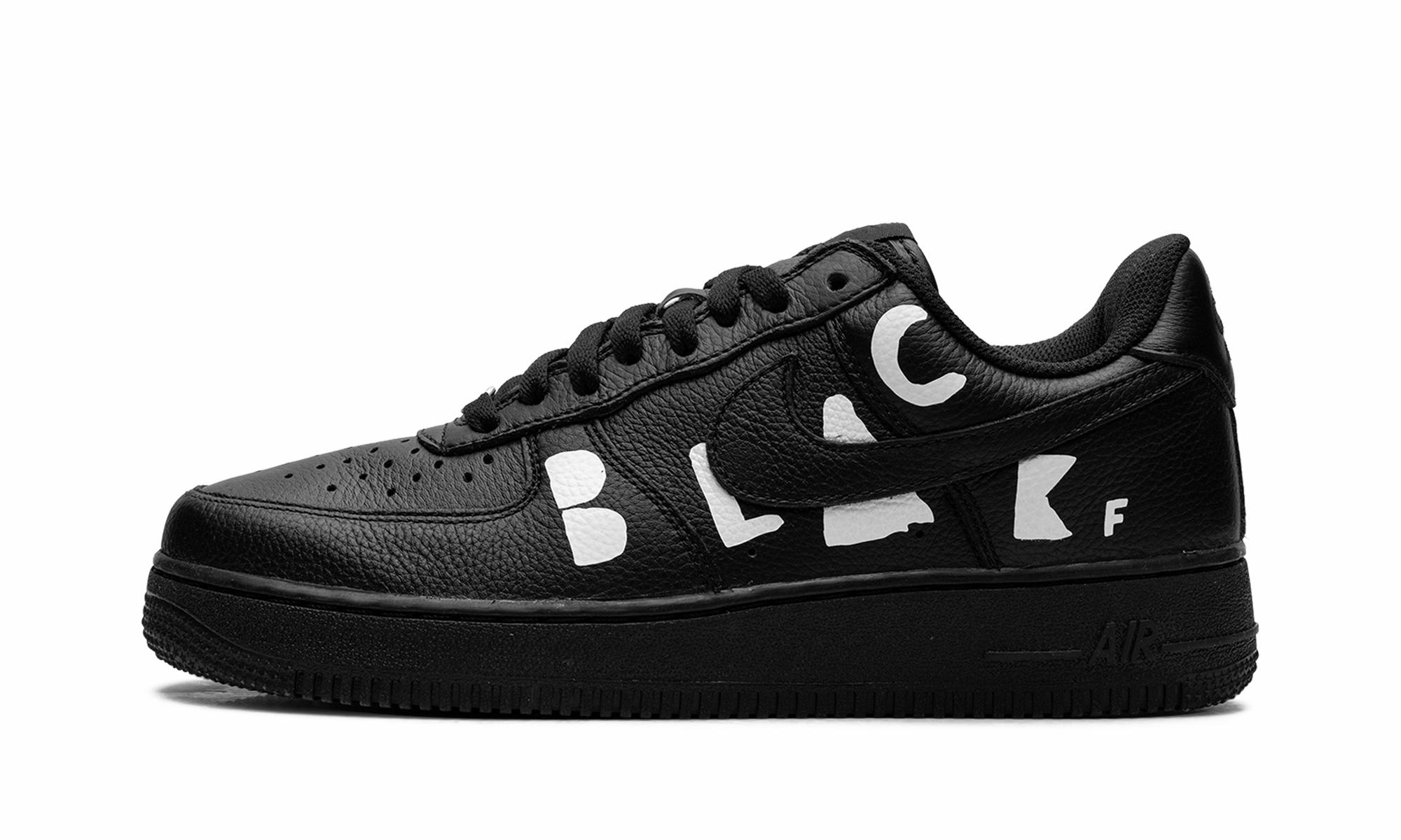 Urban Feel Unisex Look Air Force 1 Low "BLACK COMME des GARCONS"