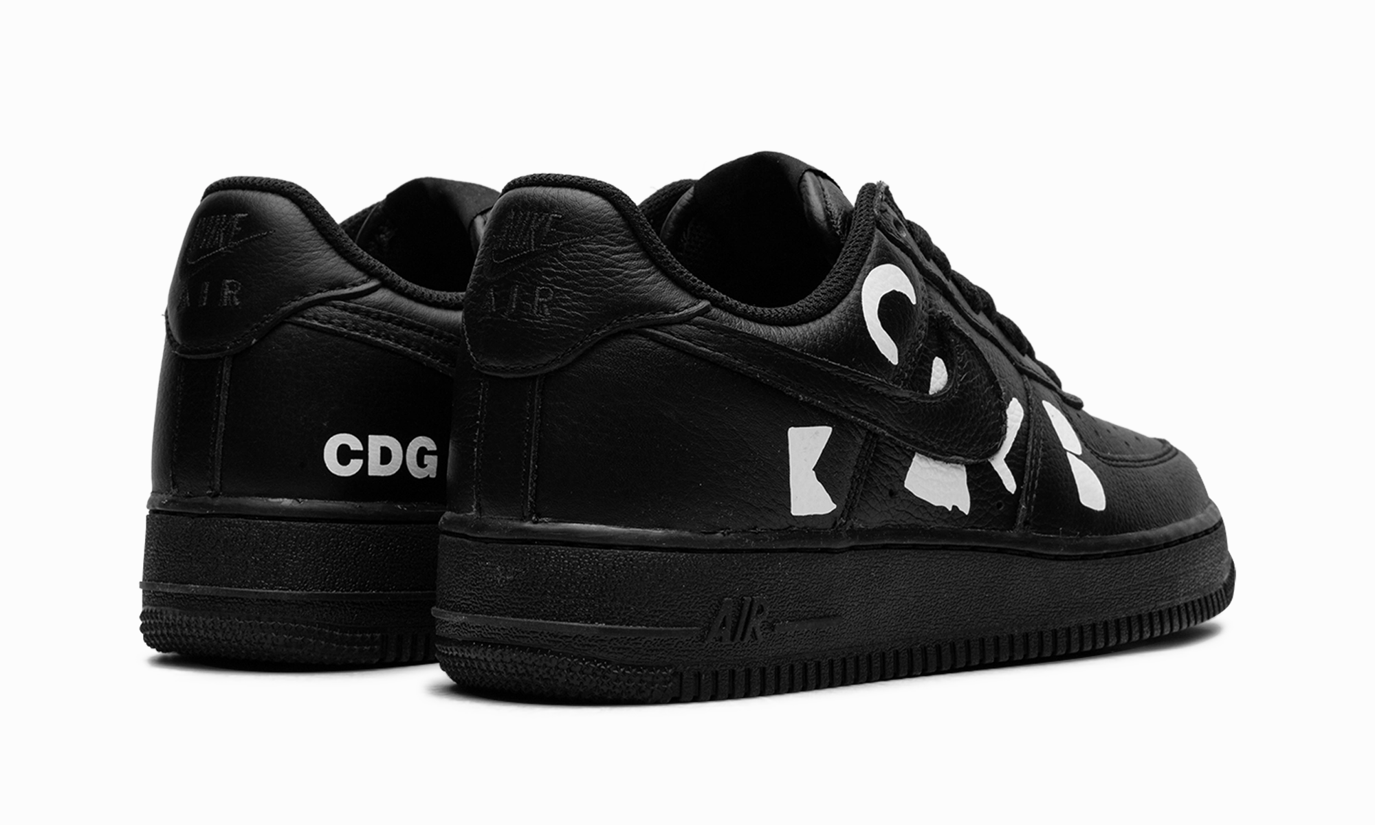 Beach Jog Air Force 1 Low "BLACK COMME des GARCONS"
