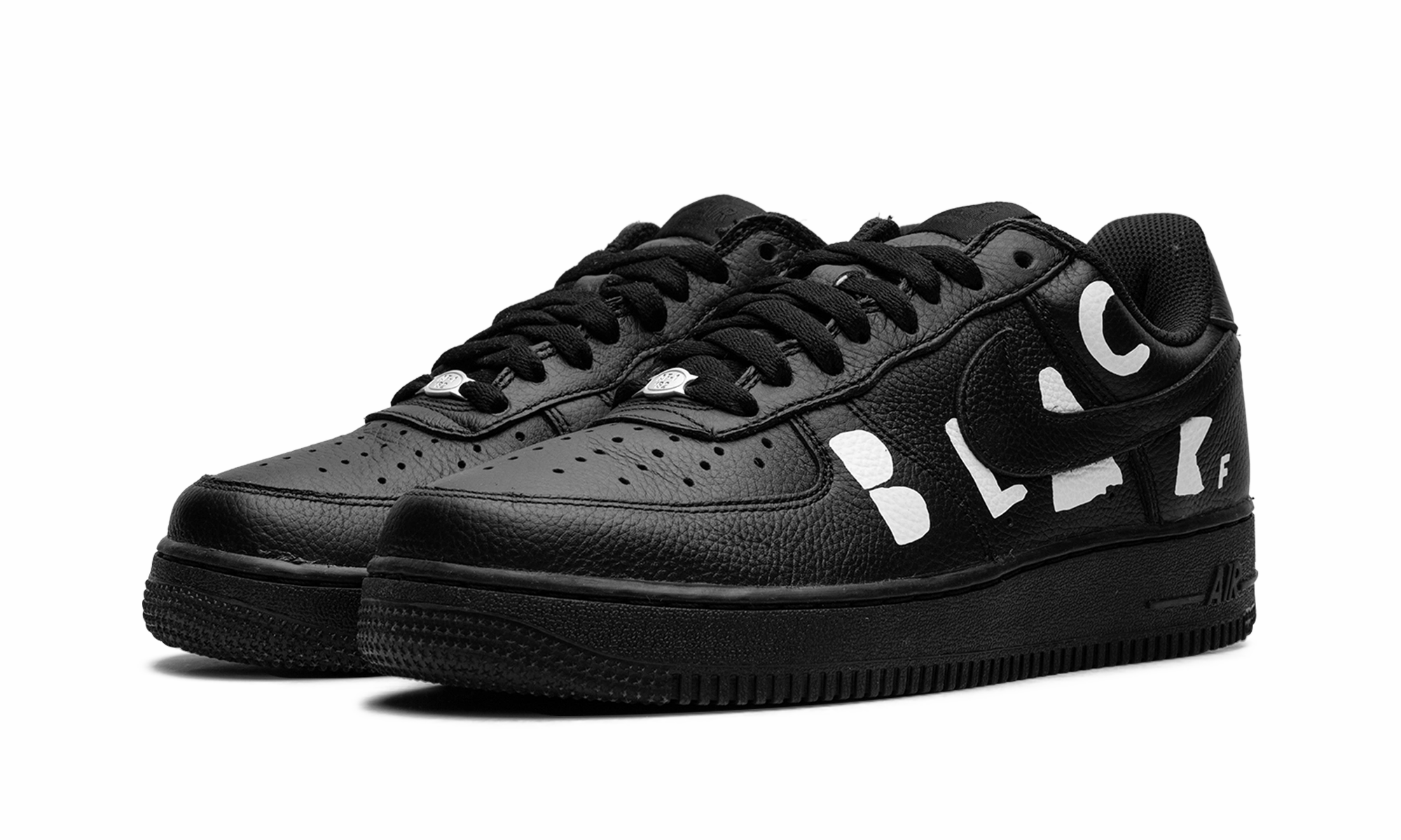 Air Force 1 Low "BLACK COMME des GARCONS" Moisture Wicking Lining