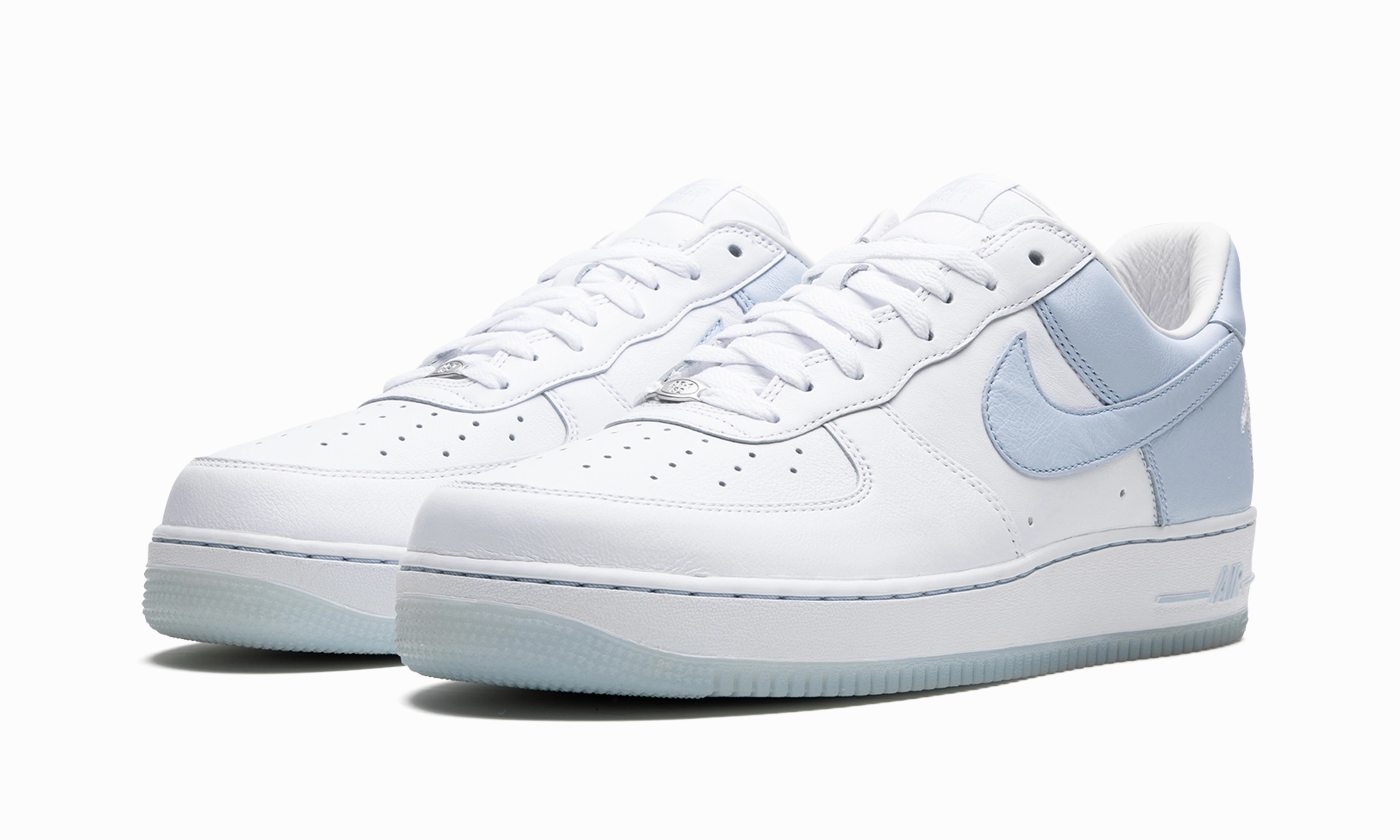 Stacked Heel Structure No Lace Air Force 1 Low "Terror Squad- Porpoise"