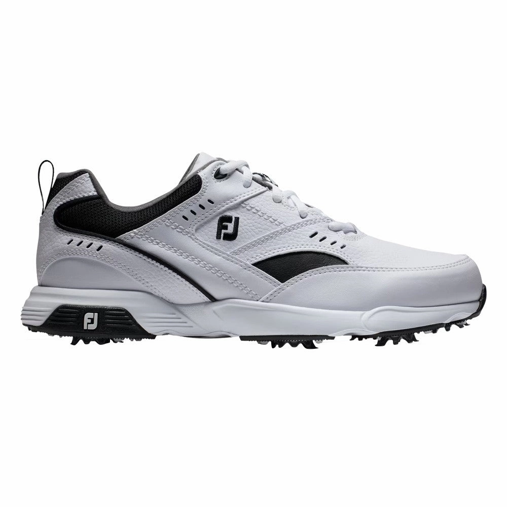 Dynamic Sole FootJoy Sneaker Golf Shoes White/Black - 24 Men