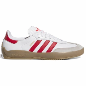 Adidas - Puig Samba Shoes White/Red/Gum Urban Daily
