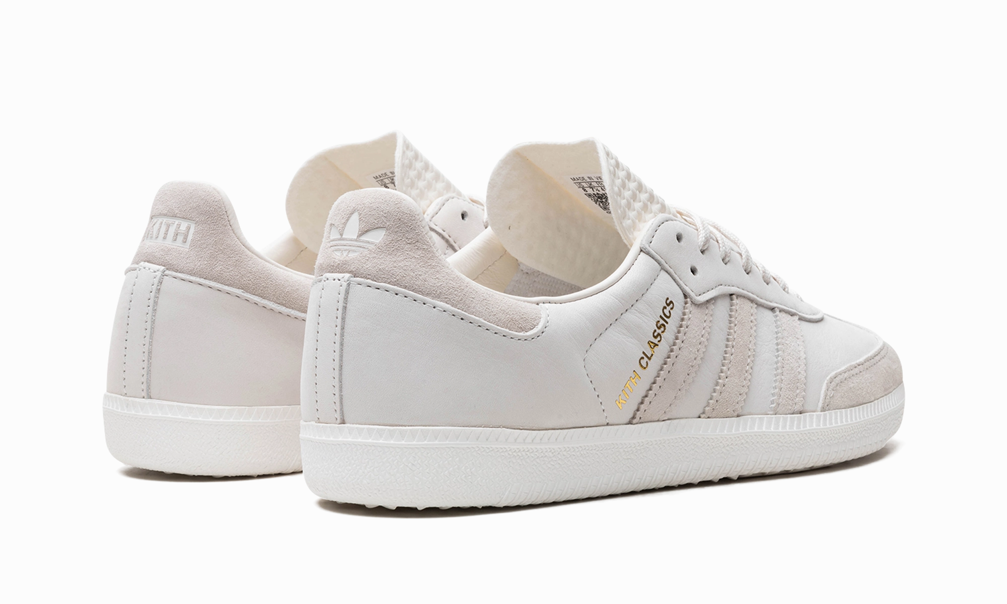 Vibe Up Samba "Kith - Classics Program - Cloud White"