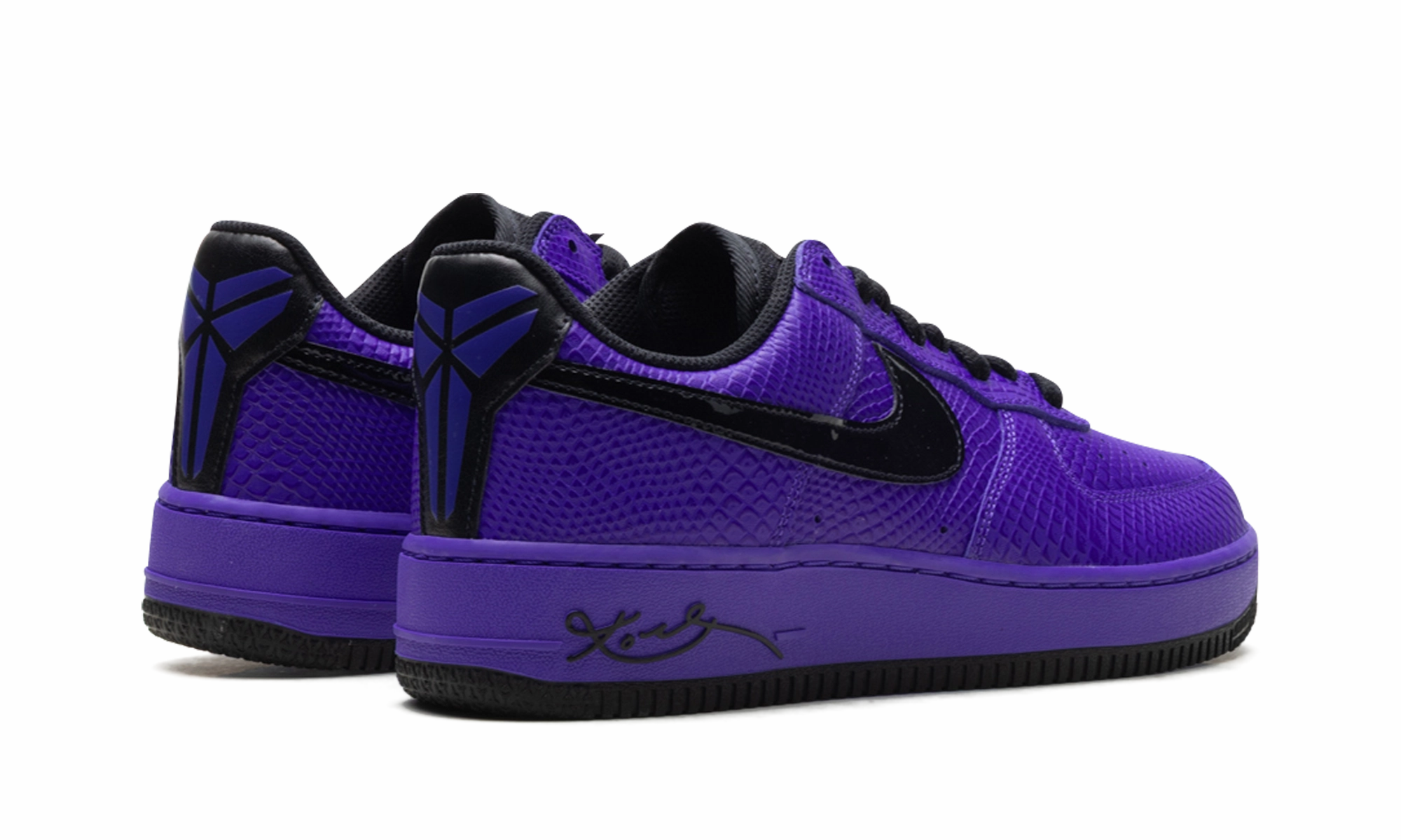 Pull Tab Travel Friendly Air Force 1 Low "Kobe Byrant - FC Barcelona"