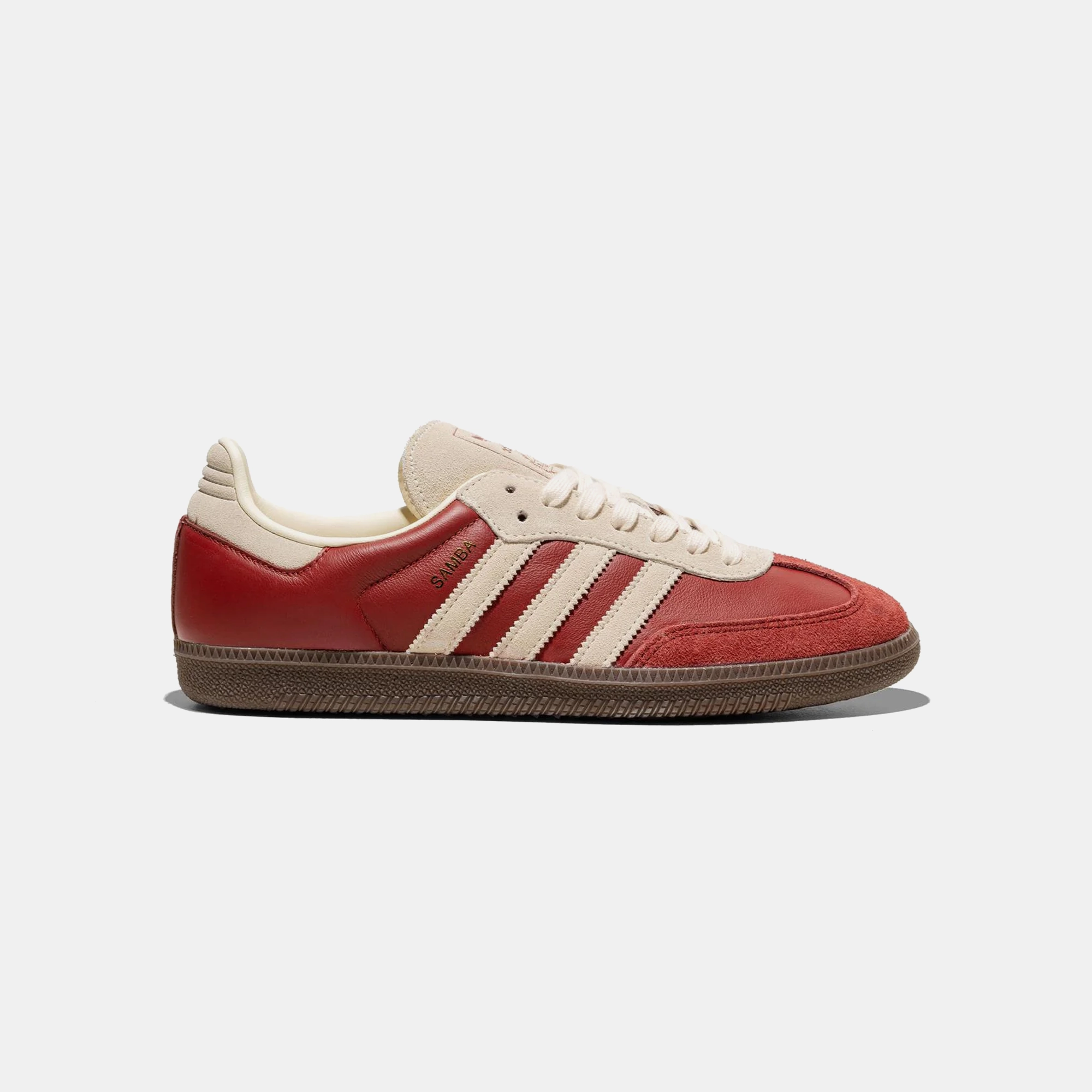 Easy Walk Signature flexibility soft inside Adidas Samba OG Shoes Preloved Ruby Cream White