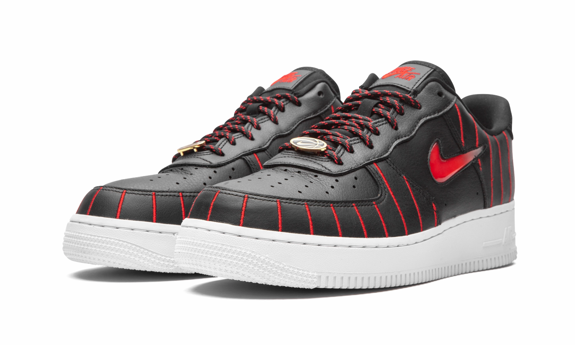 Moisture Wicking Lining Air Force 1 Low "Pinstripe - Jewel"