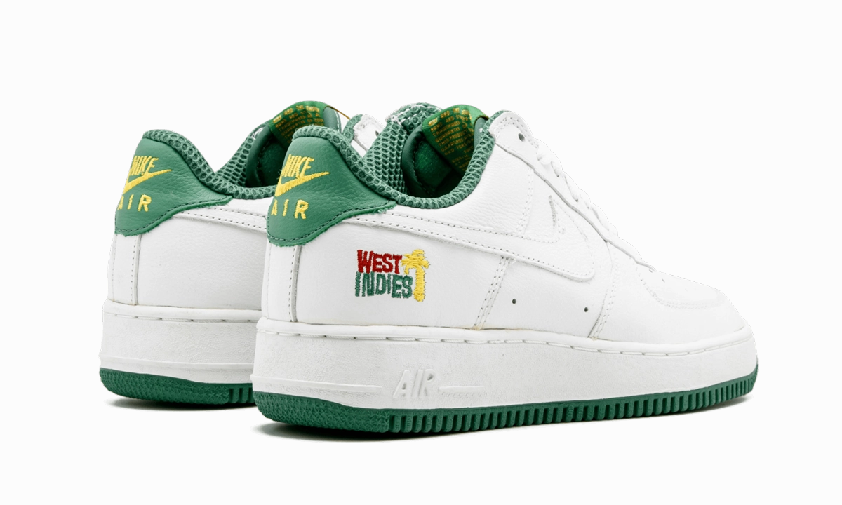 Zero Fuss Rubber   sole Air Force 1 Plus "West Indies"