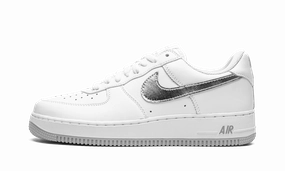 Foam Footbed Air Force 1 Low "Silver Swoosh"