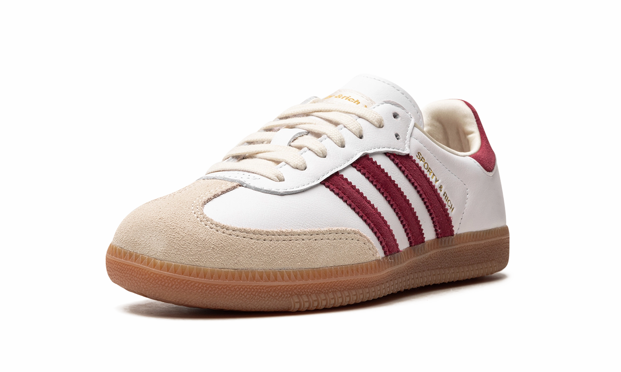 Rest Walk Breath Comfort Samba OG "Sporty & Rich - White Core Burgundy"