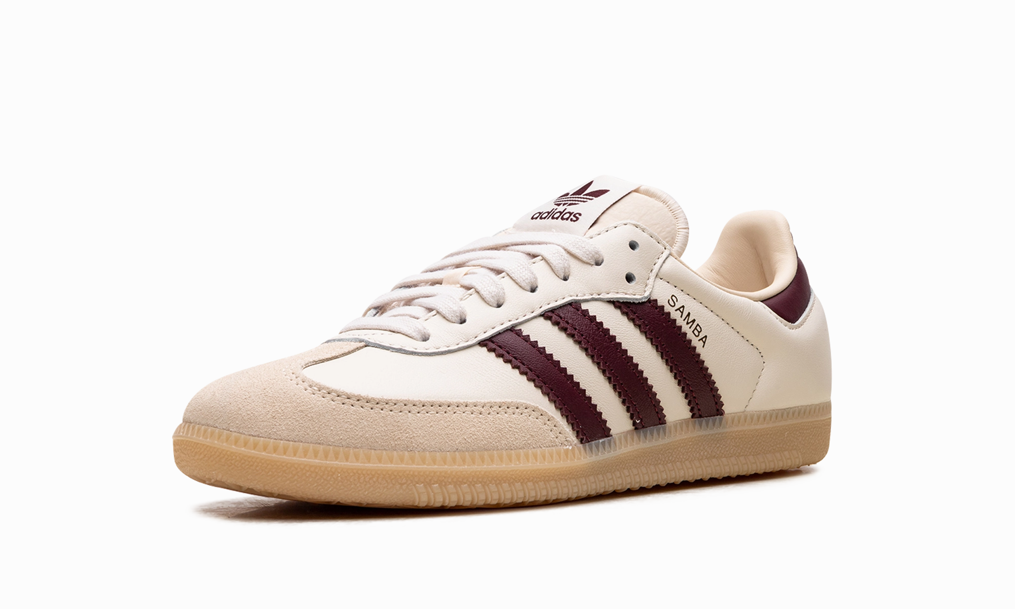 Soft ground Samba OG "Cream White / Burgundy"
