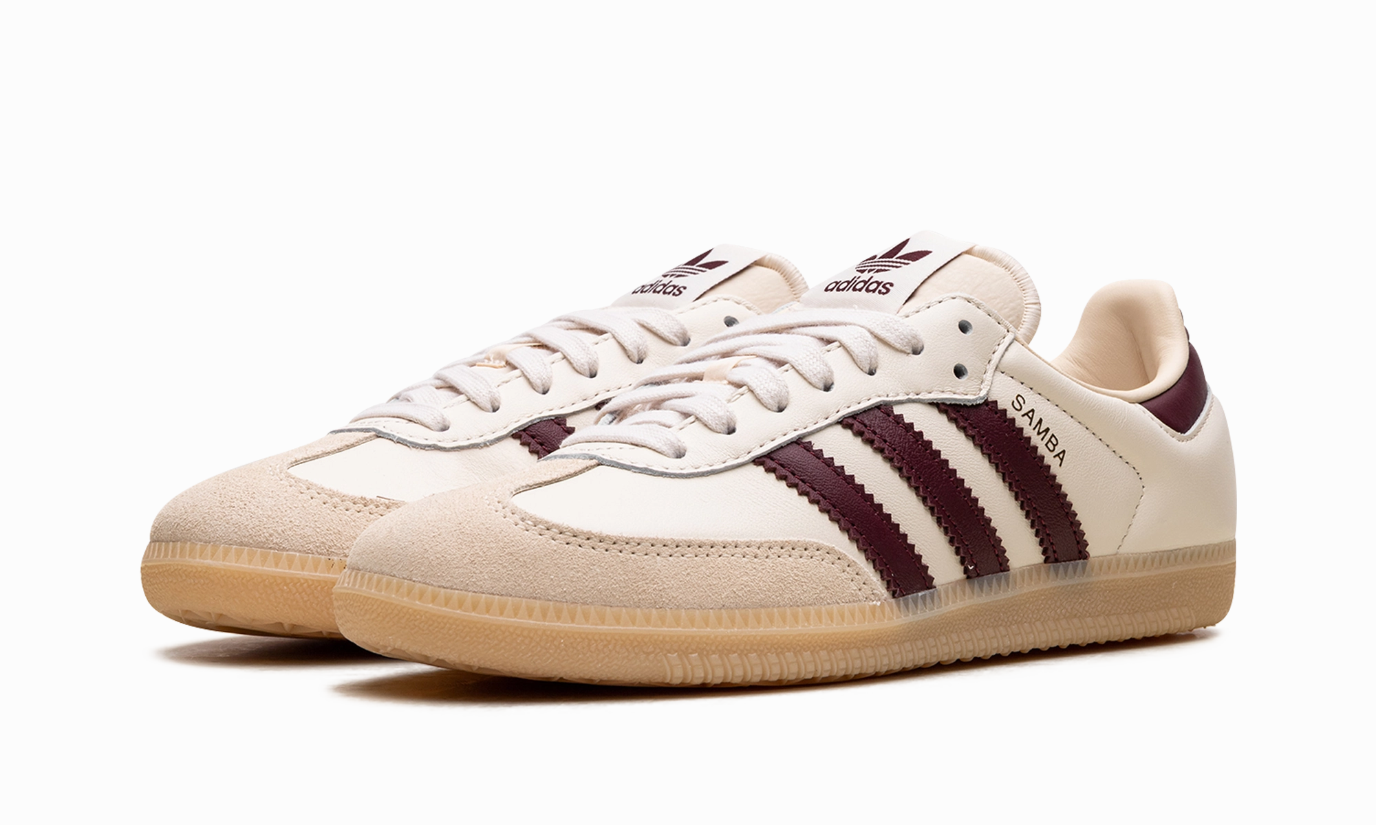 Samba OG "Cream White / Burgundy" Rock Step Go Daily