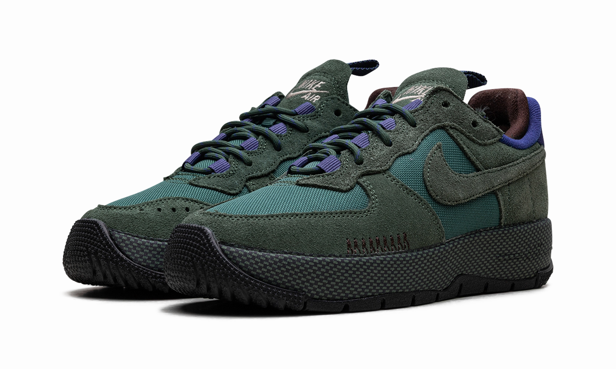 No Tie Fit High Heel AIR FORCE 1 ILD WMNS "Fir Green"