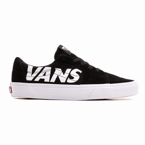 Comfortable Linings Chill Step Vans Men's Sk8 Low Hi Def Shoes - Black / White