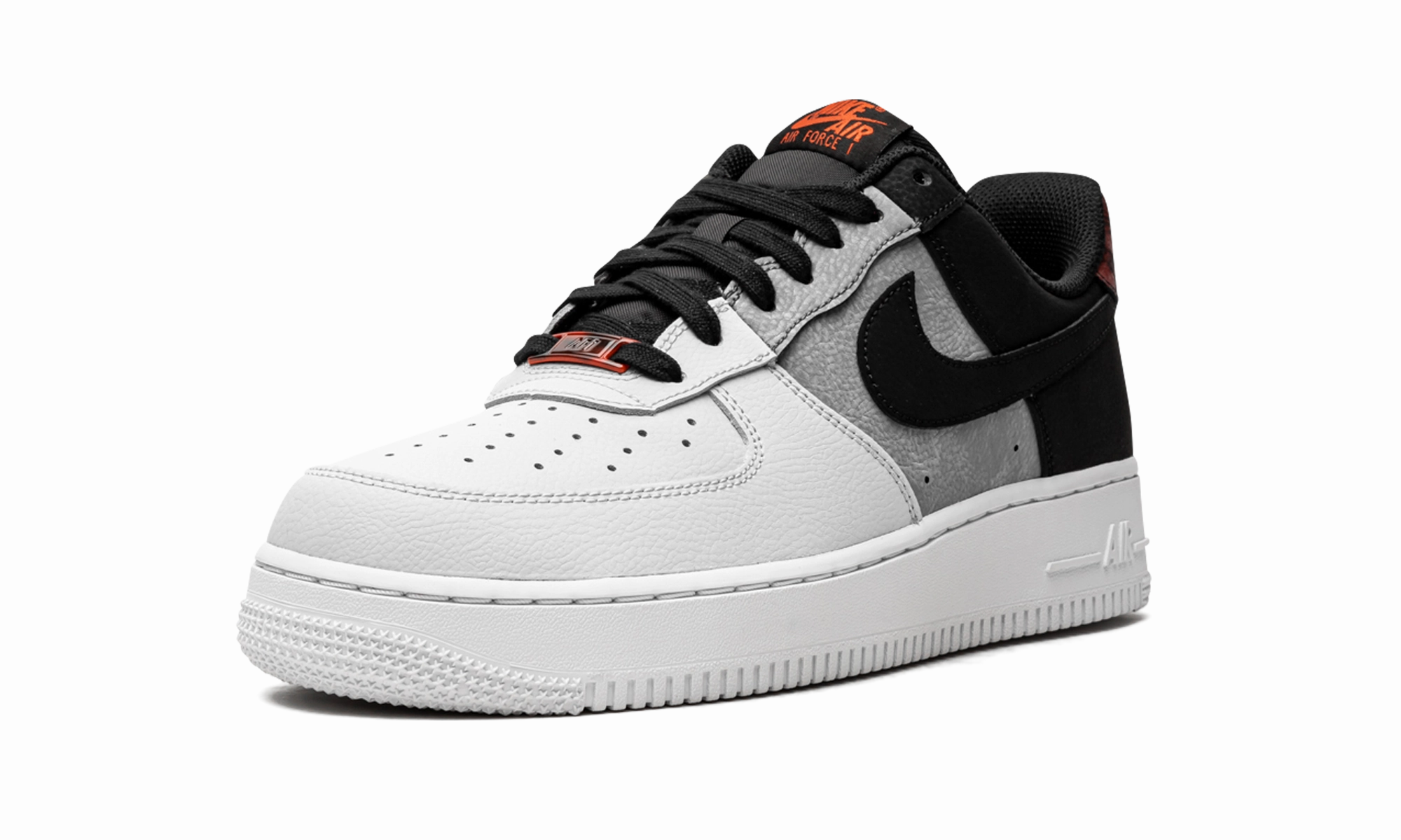 Air Force 1 '07 LV8 "Black / Smoke Grey / White" foldable