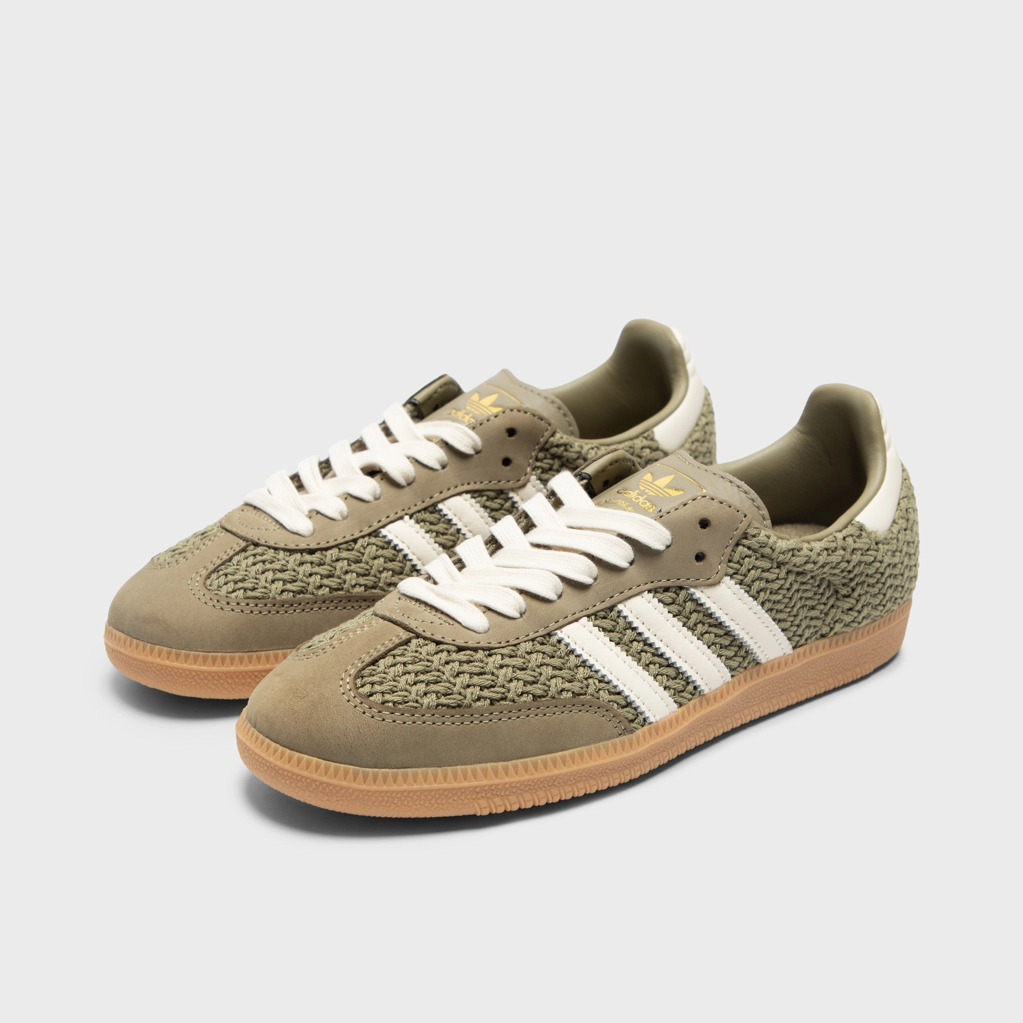 adidas Women's Samba OG Orbit Green / Cream White - Gum Quick Ride