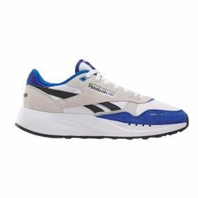 Smart Stylewear Reebok Men's Classic Leather 2400 Shoes - White / Boundless Blue / Black