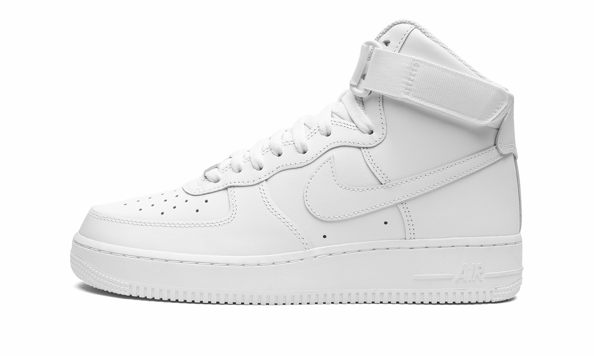 AIR FORCE 1 HIGH MNS WMNS "Triple White" Neutral Shade