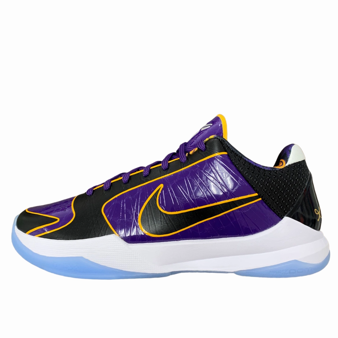 Nike Kobe 5 Protro Lakers Foam Padding Technology Easy Clean Surface