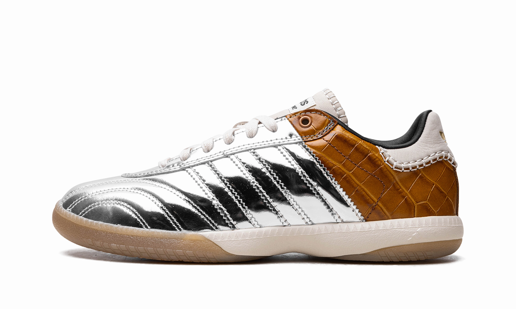 All Day Support Feature Cushioned Step Samba Millenium "Wales Bonner - Silver Metallic / Easy Yellow"