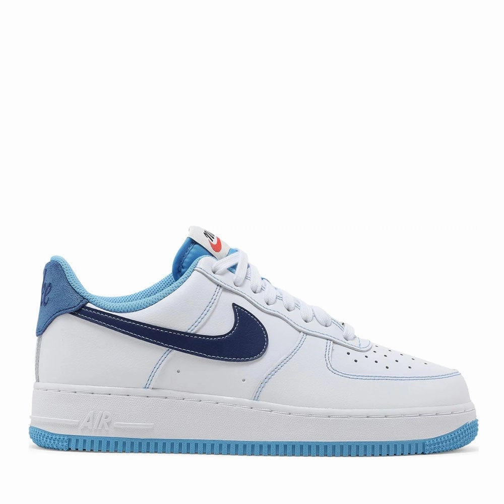 View Stop Comfortable Style NIKE AIR FORCE 1 '07 FIRST USE WHITE UNIVERSITY BLUE -
