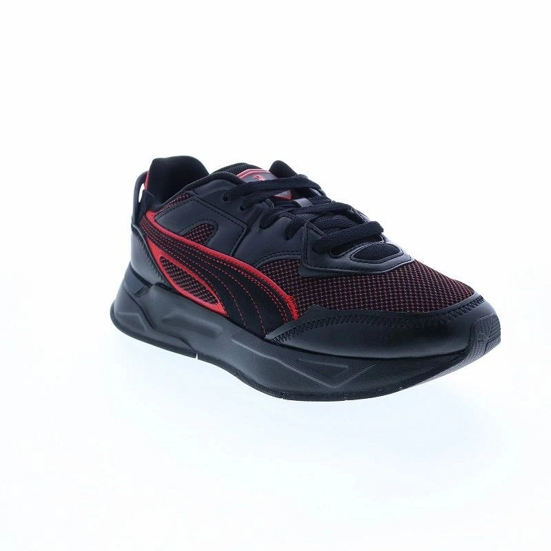 Compact Build Puma Men's Ferrari Mirage Sport ME Shoes - Black / Rosso Corsa