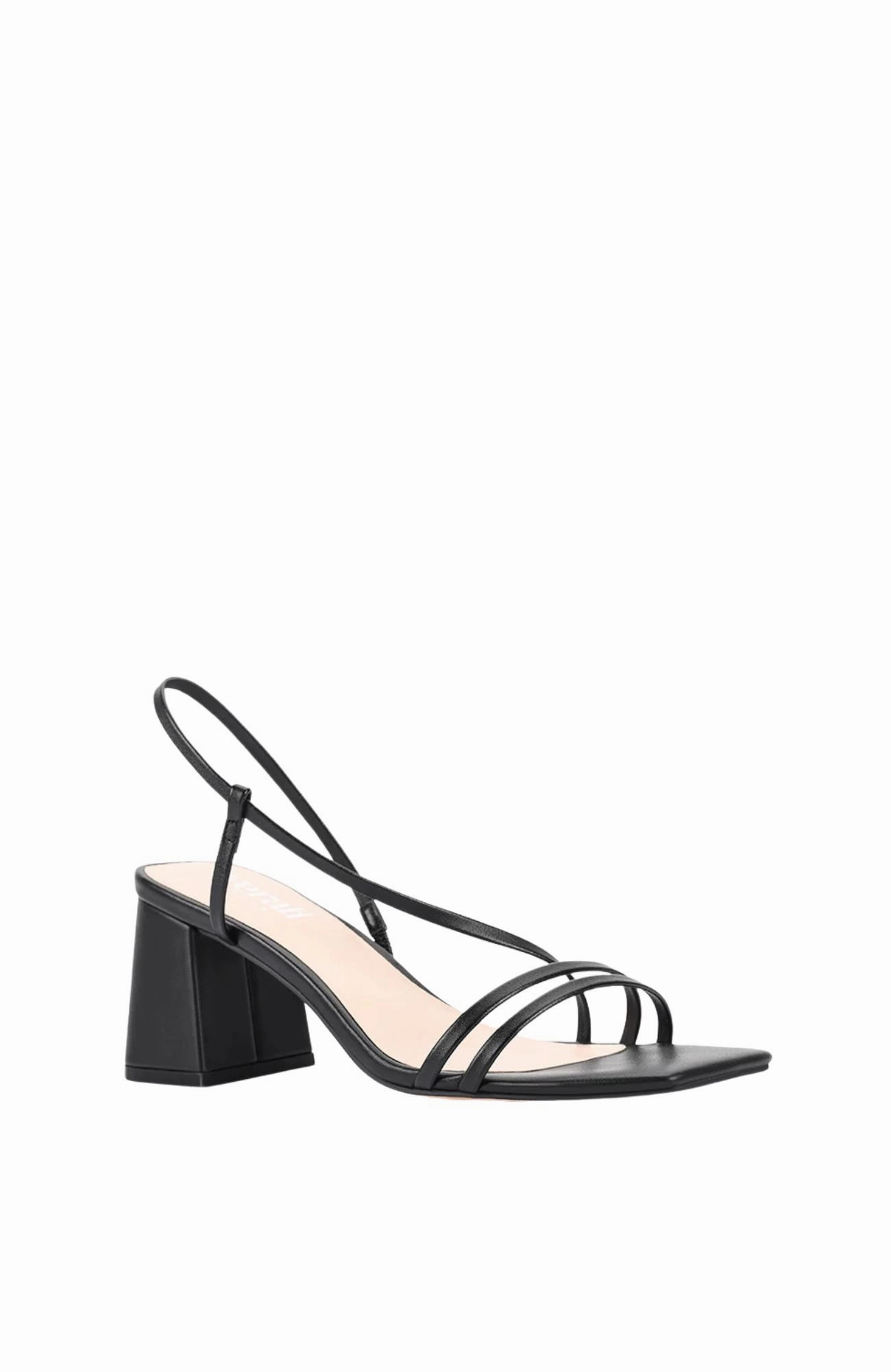 Stormi Block Heel Sandal Black Winter Heels