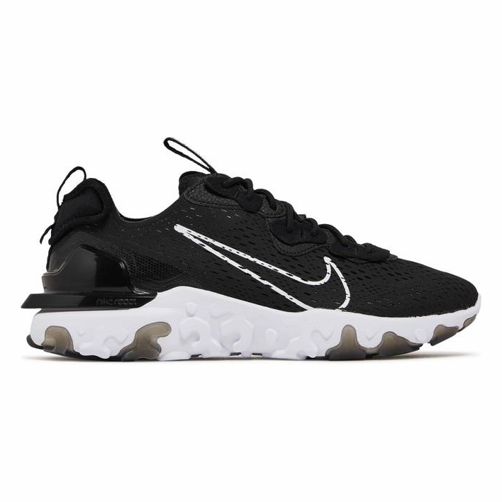 Ankle Stability Nike Men's React Vision Shoes - Black / White / Brown