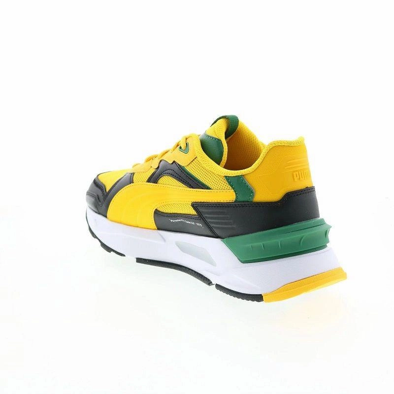Elite Athlete Puma Men's Porsche Legacy Mirage Sport Asphalt Shoes - Yellow / Green / White / Black