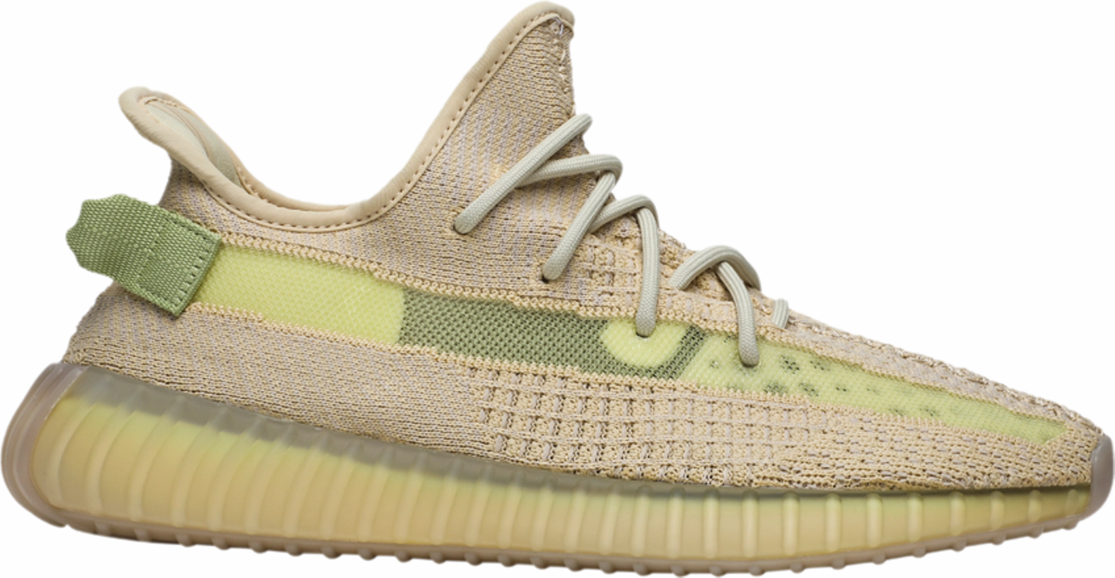 Shock Dispersing Layer Steady Pace Yeezy Boost 350 V2 'Flax' - FX9028