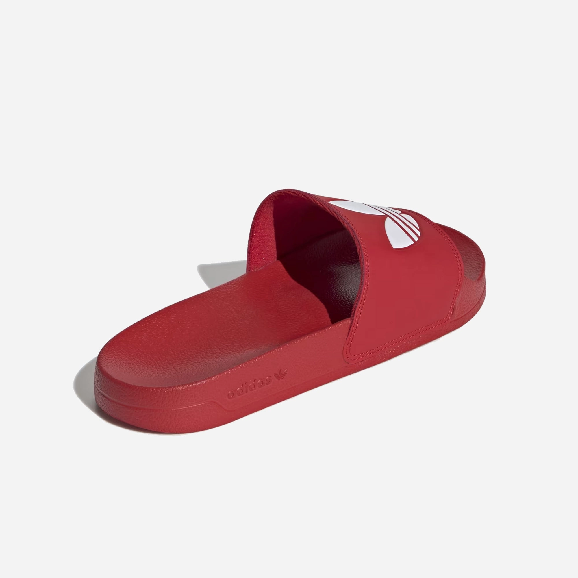 Adidas Originals | ADILETTE LITE SLIDES { RED/WHITE Slim Style Active Movement