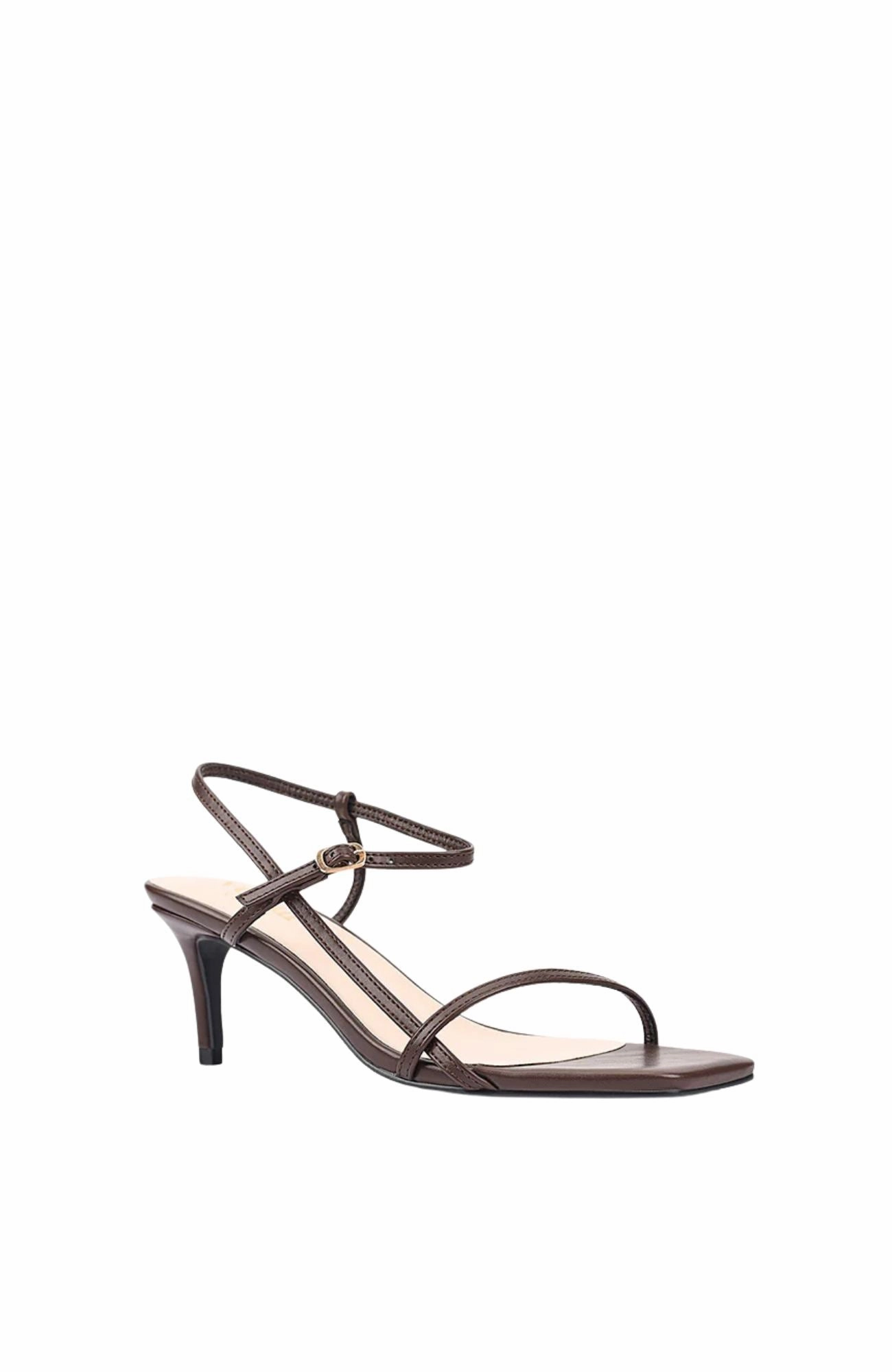 Runway Fit Tatiana Strappy Sandals Chocolate Brown