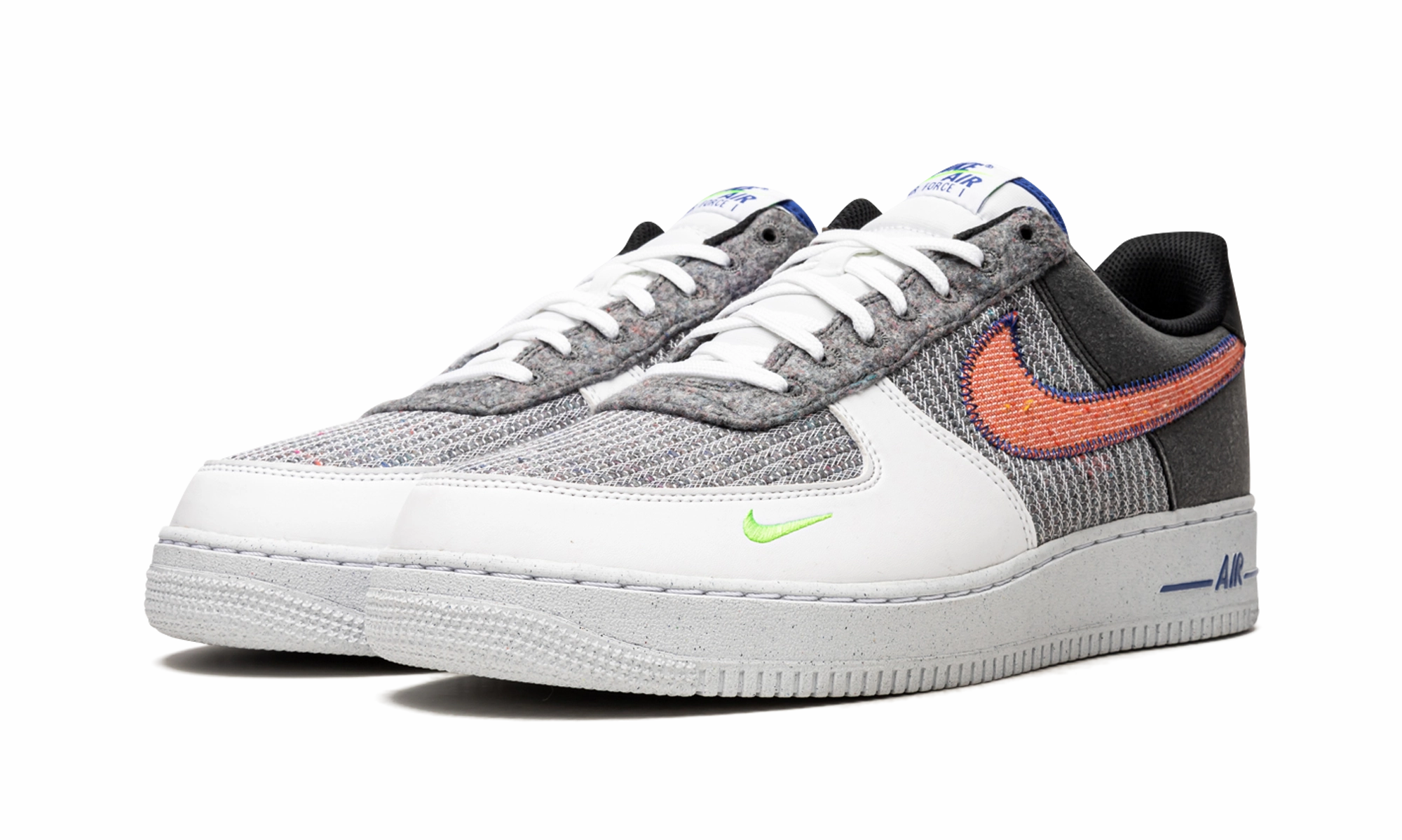 Child Pace Smart Edge Air Force 1 07 "Recycled White"