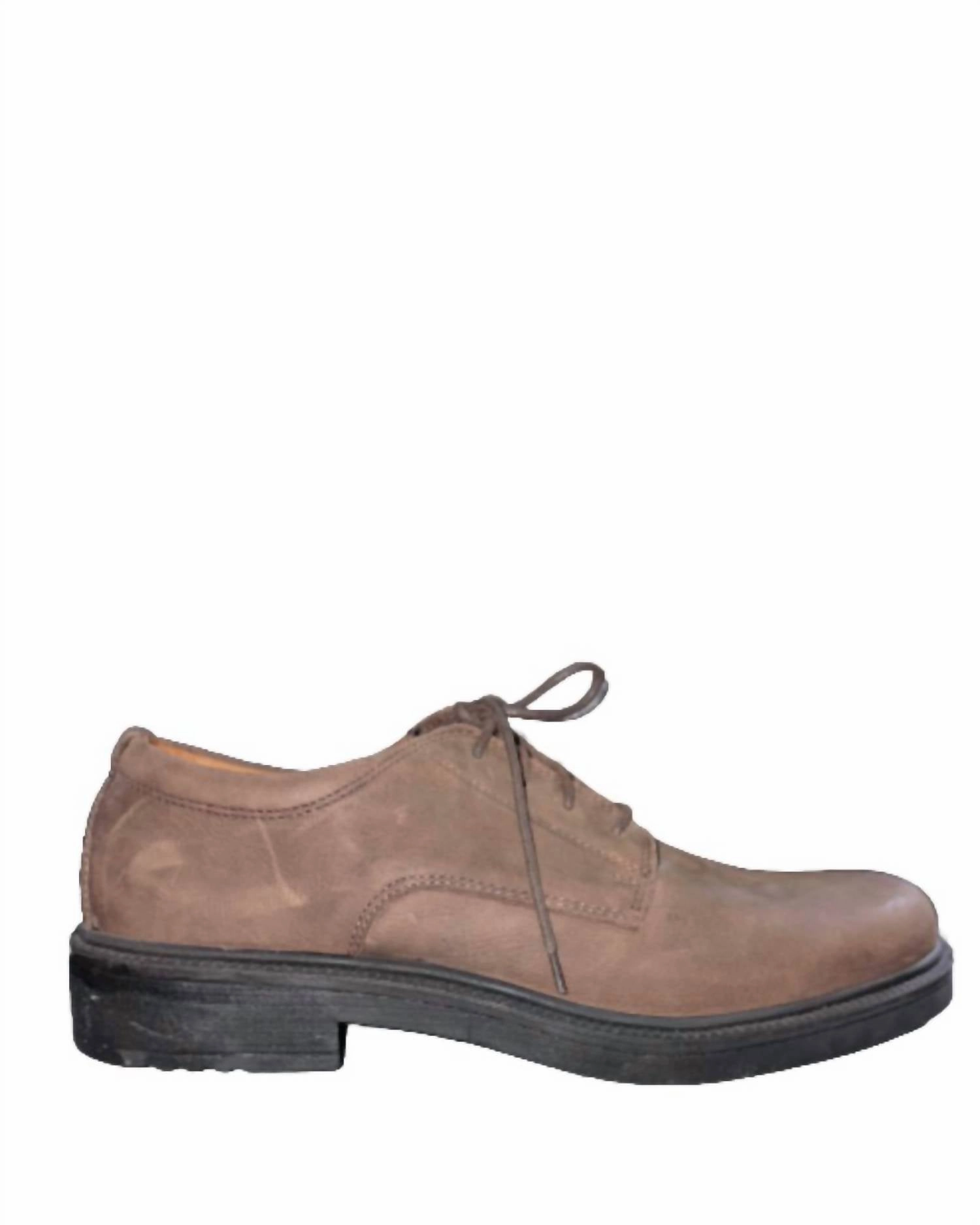 Modern Comfort Polished Look Elegant Occasion Men's Bedford Oxford Shoes In Dark Brown