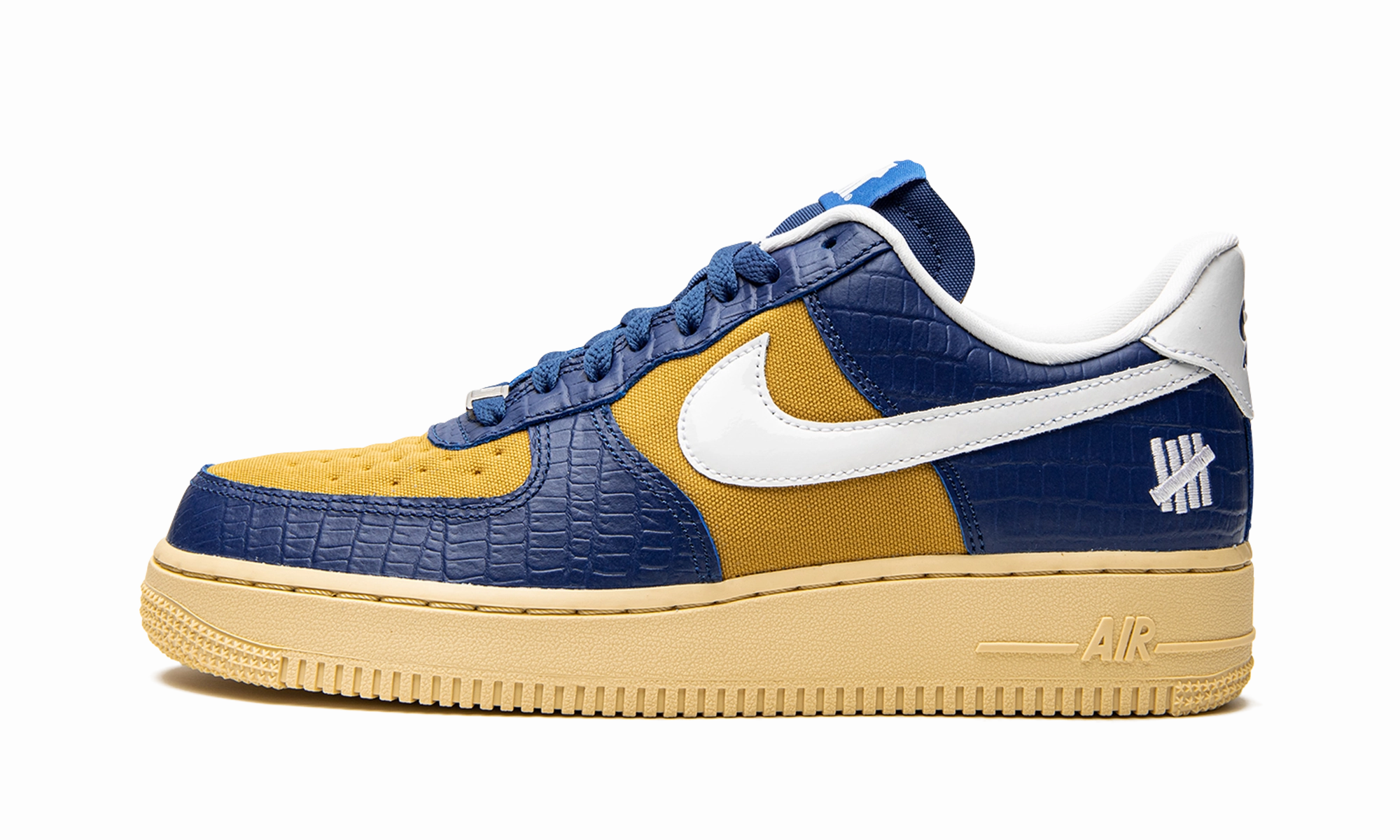 Air Force 1 Low "Undefeated - Blue Croc" Clean Lines Urban Ready
