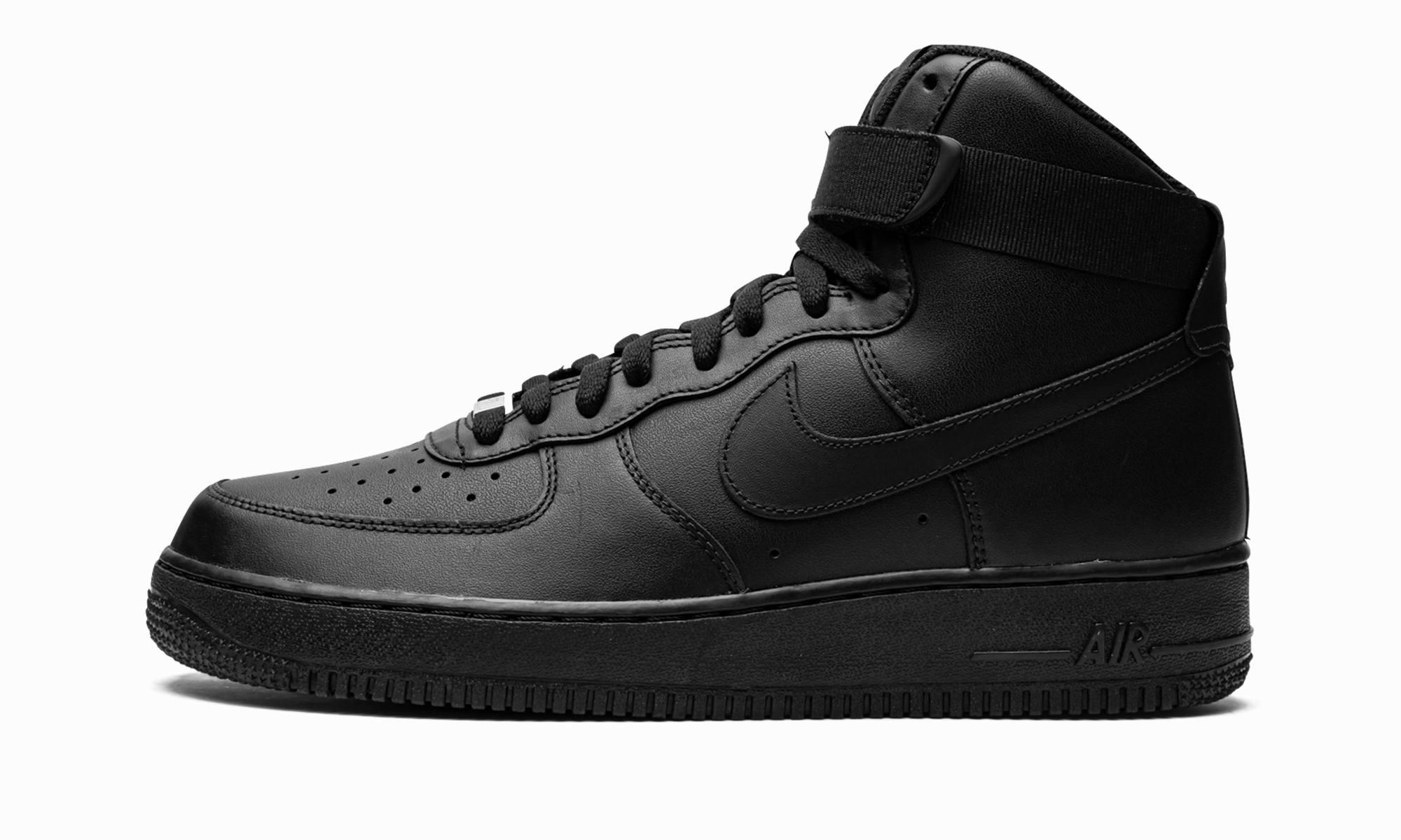 Weekend Ready Kids Pick Air Force 1 High '07 "Triple Black"