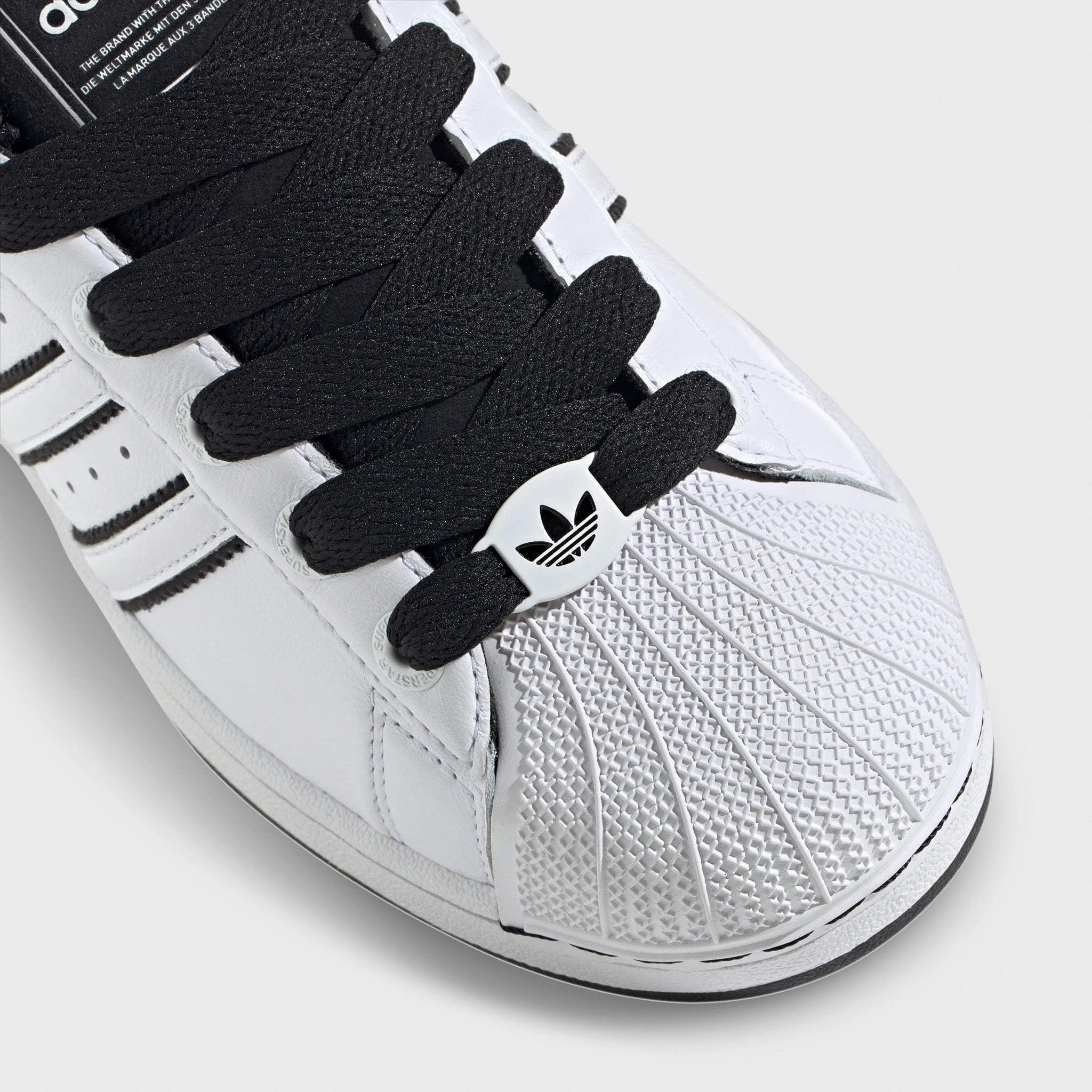 High Fashion adidas Superstar II White / Black - White