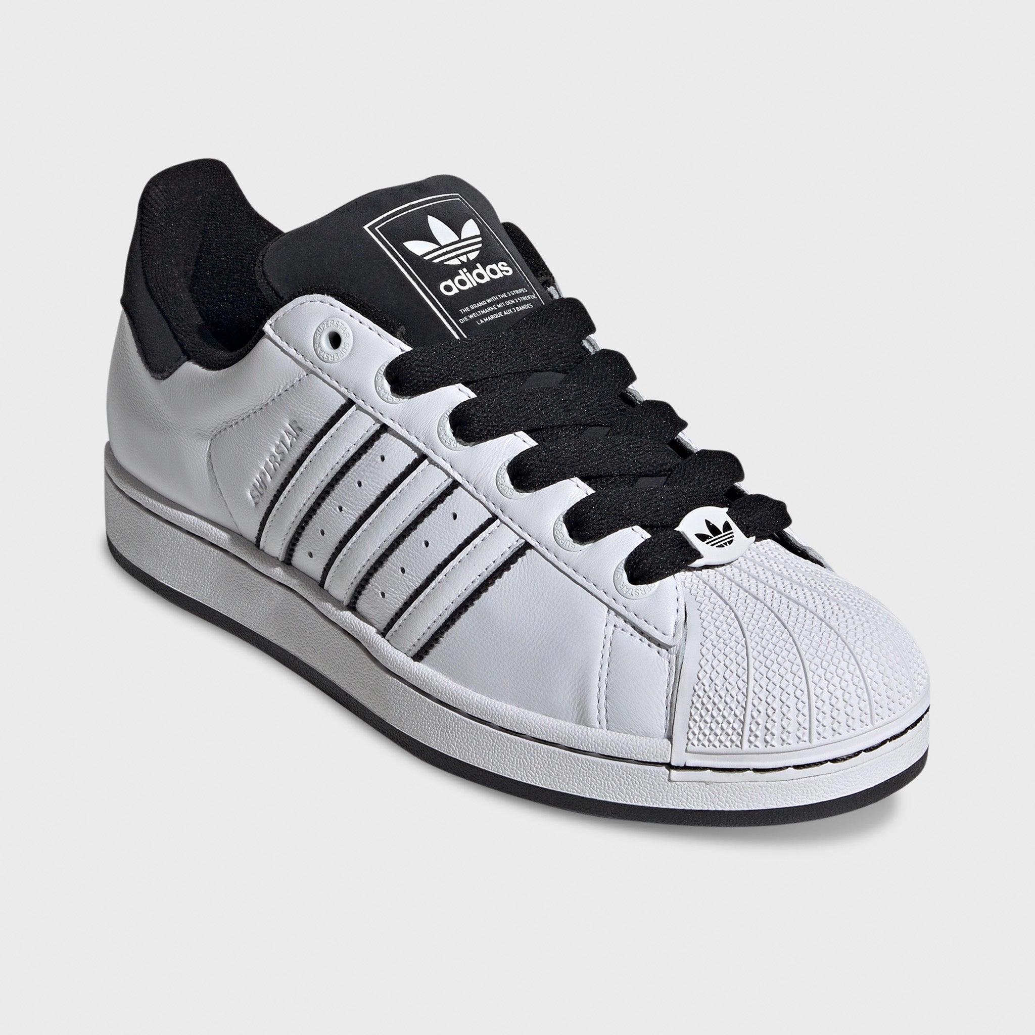adidas Superstar II White / Black - White Weekend Chill Trendy Choice
