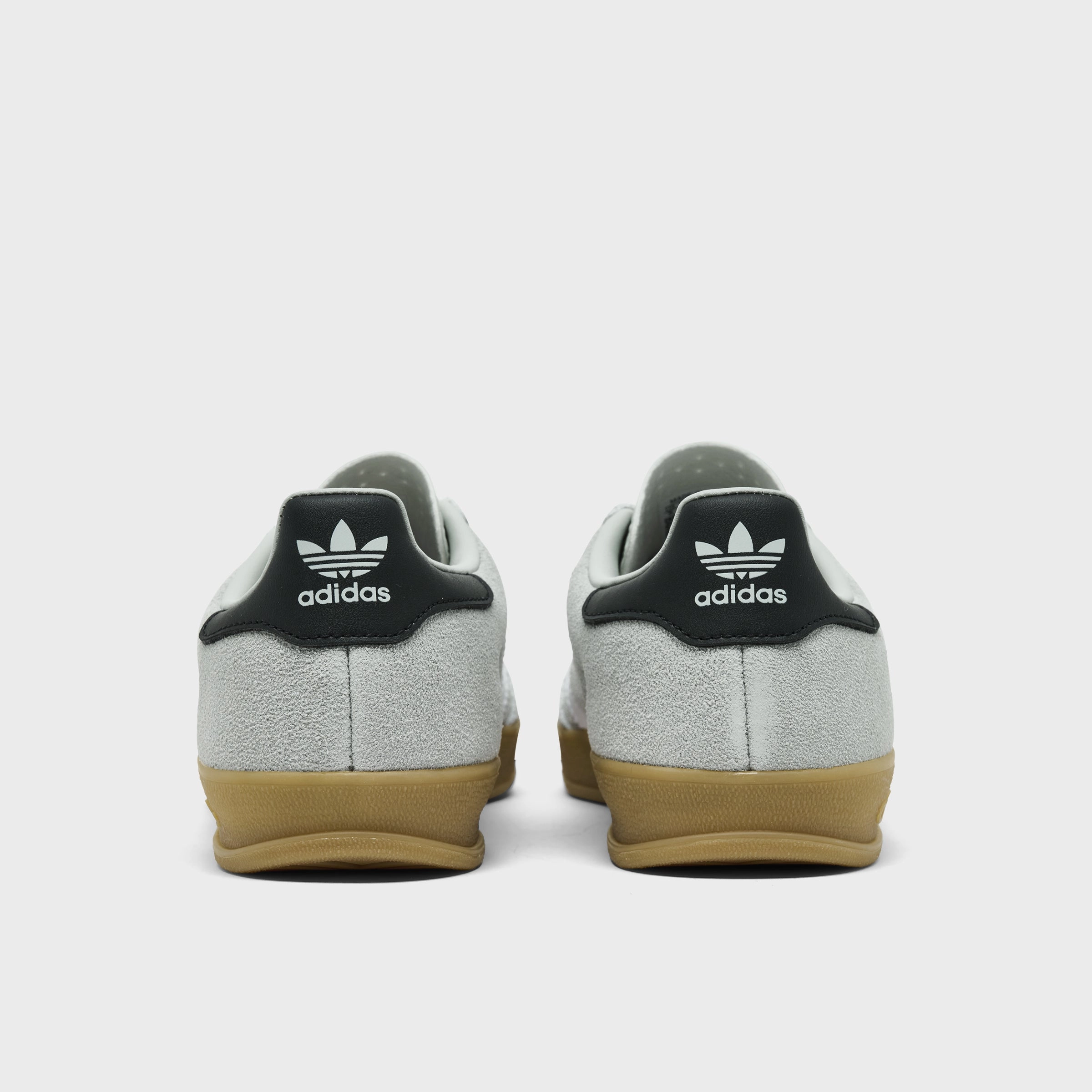 adidas Juniors' Gazelle Indoor Wonder Silver / White Slip On Style