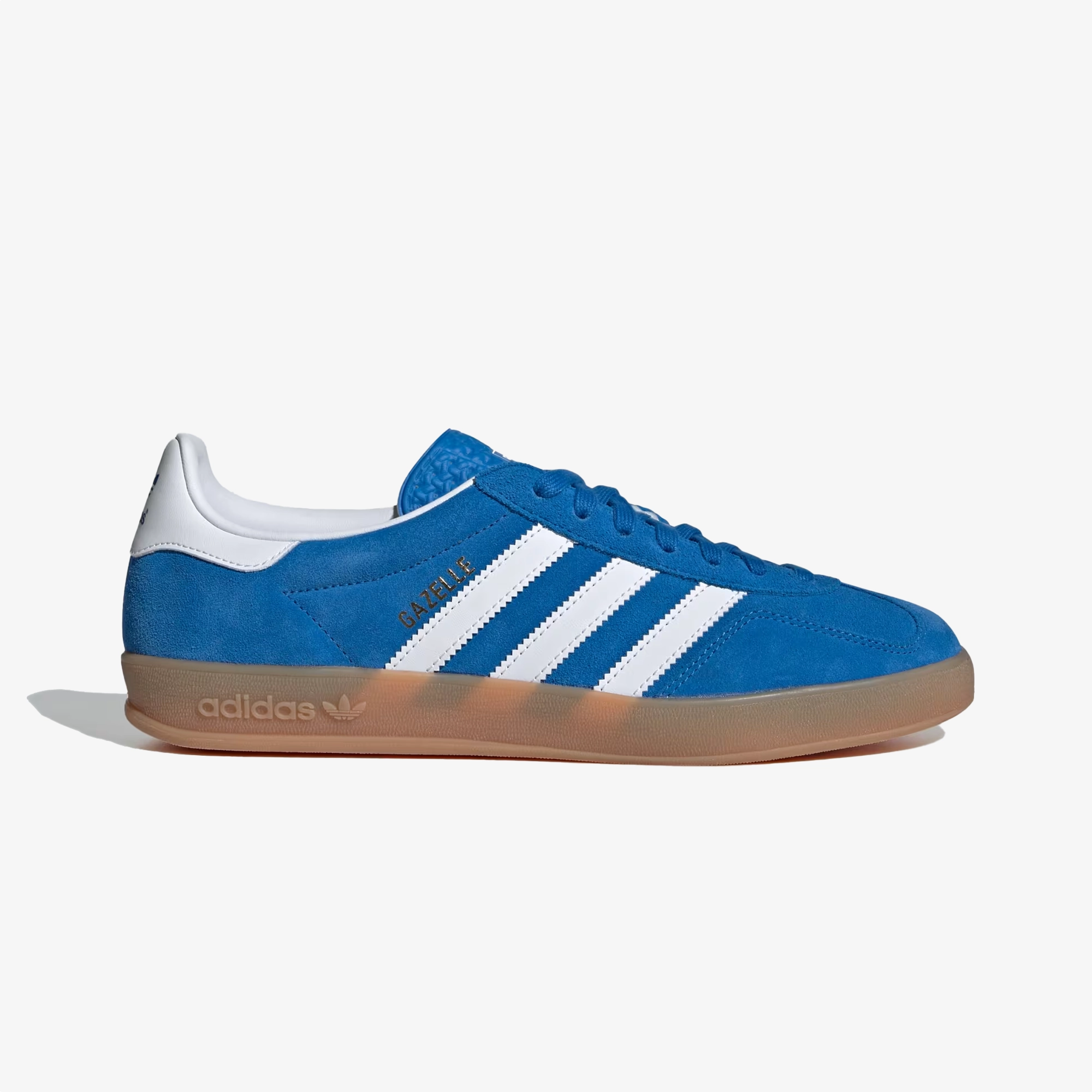 Hook And Loop Eco Friendly Construction ADIDAS ORIGINALS | GAZELLE INDOOR { BLUE BIRD/CLOUD WHITE/GUM