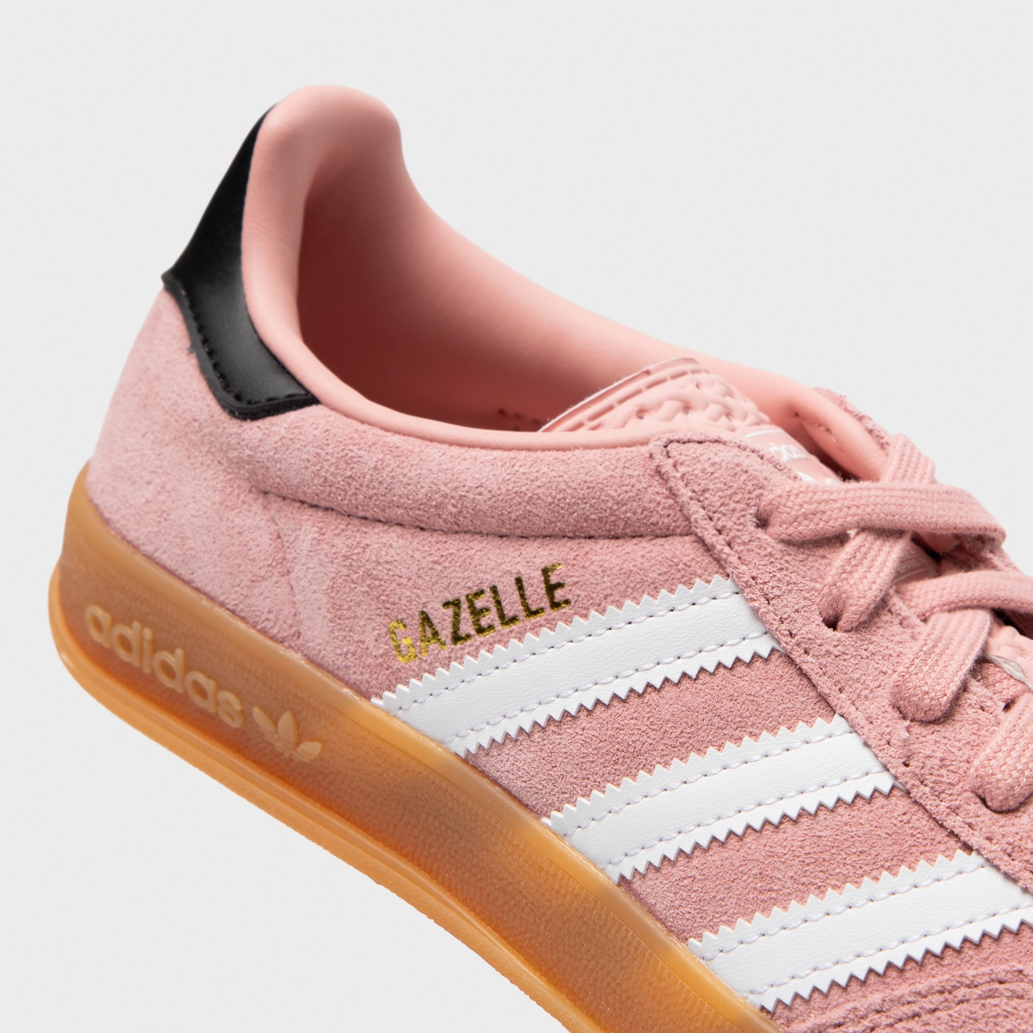 Urban Daily Streetwear Style adidas Juniors' Gazelle Indoor Wonder Mauve / White - Core Black