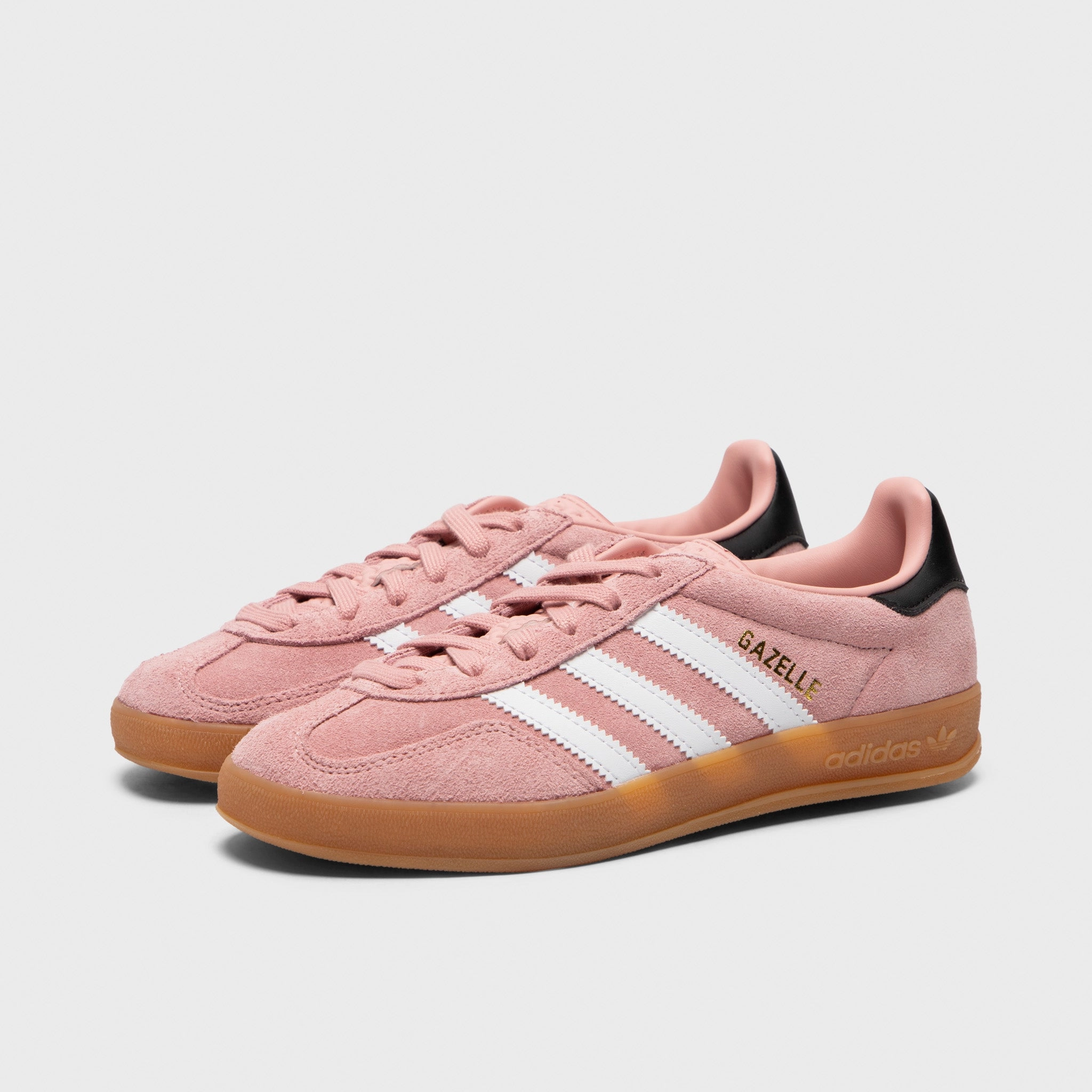 Contrasting Colors Street Classic adidas Juniors' Gazelle Indoor Wonder Mauve / White - Core Black