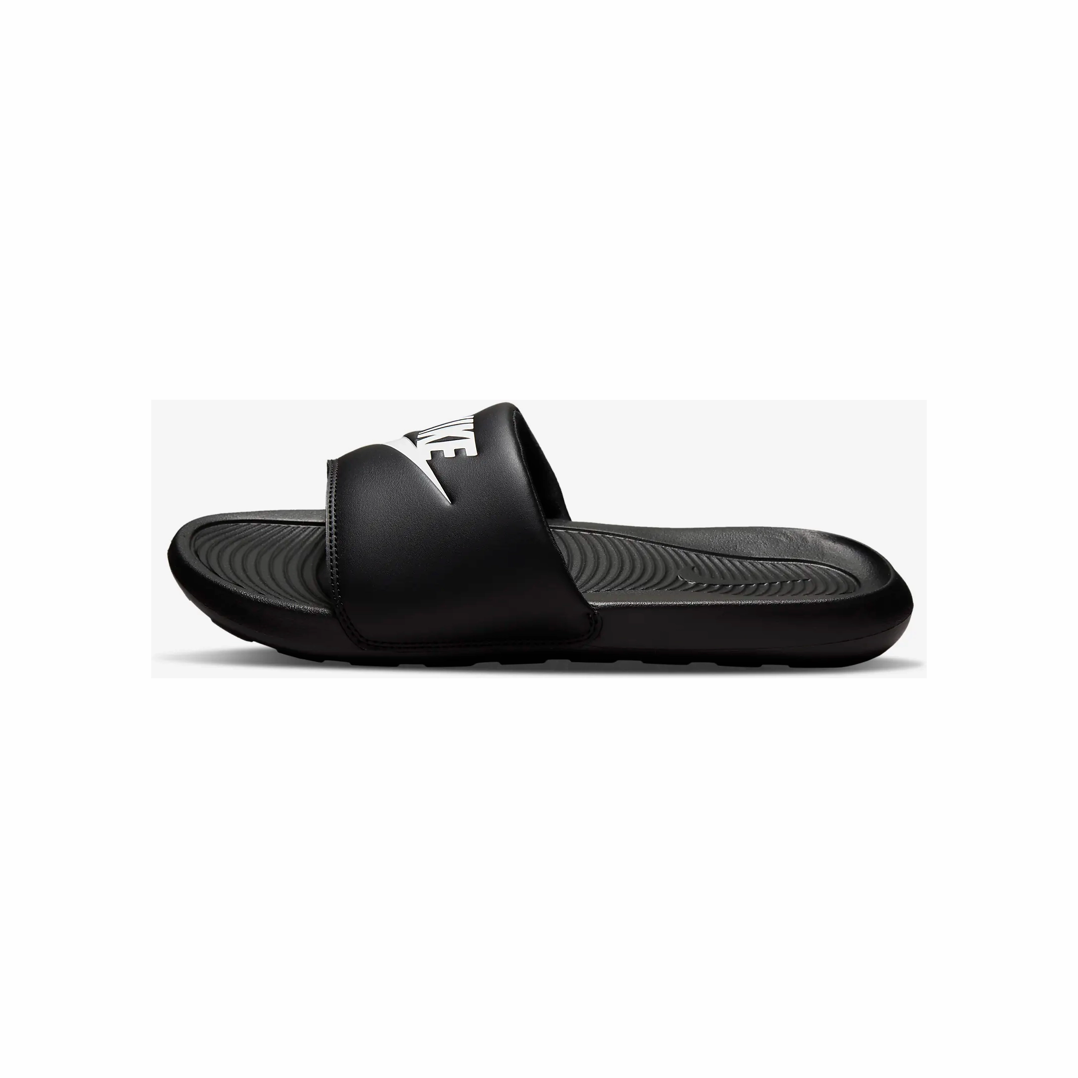 Smart Chic Multi Directional Grip Nike Men's Victori One Slides - Black / White