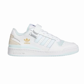 Adidas Men's Forum Low - White / Almost Blue / Chalk White Outfit Neutral Airflow Ventilation