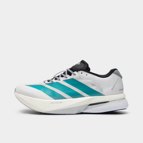 Speedy Walk Shock Diffusing Heel adidas Adizero Boston 13 White / Pure Tea - Grey
