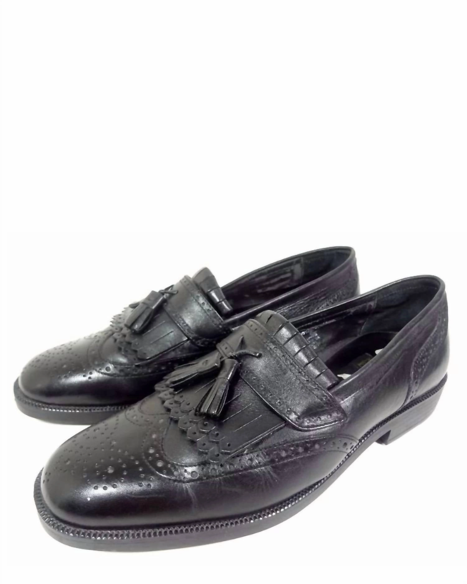 Men's Drake Oxford Shoes In Black Flexible Frame Understated Styler Leather Lace-up Shoes