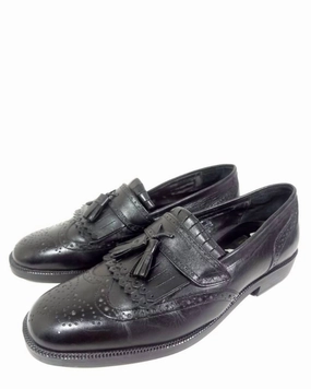 Men's Drake Oxford Shoes In Black Flexible Frame Understated Styler Leather Lace-up Shoes